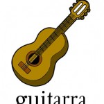 Guitarra, palabra con gui